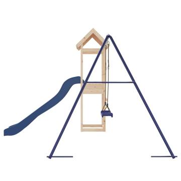 Outdoor Playset Solid Wood Pine