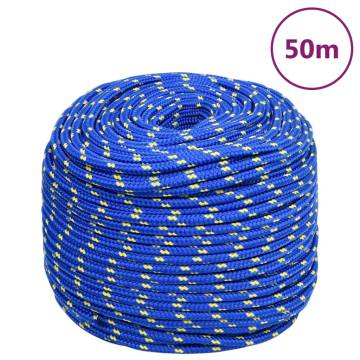 Boat Rope Blue 6 mm 50 m Polypropylene