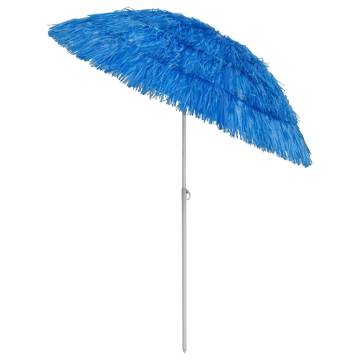 Hawaii Beach Umbrella Blue 180 cm