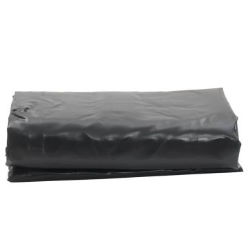 Tarpaulin Black 1x2.5 m 650 g/m²