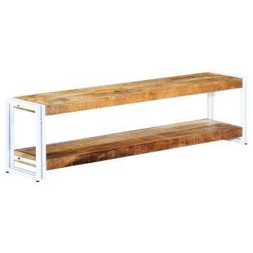 TV Cabinet 150x30x40 cm Solid Mango Wood