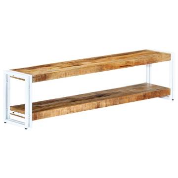 TV Cabinet 150x30x40 cm Solid Mango Wood