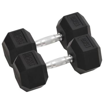 Dumbbells 2 pcs 30 kg Cast Iron