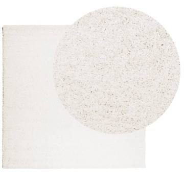 Shaggy Rug High Pile Modern Cream 200x200 cm