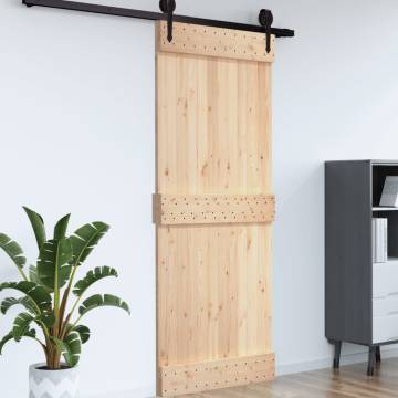 Door NARVIK 70x210 cm Solid Wood Pine