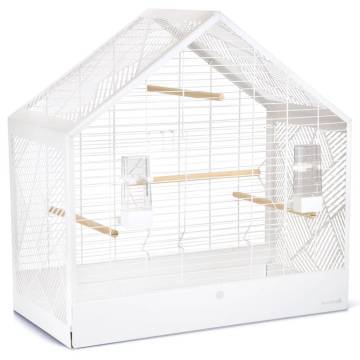 Beeztees Birdcage Yara White 71x35x70 cm Metal