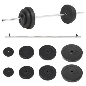 Barbell with Plates 60 kg