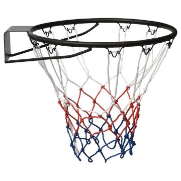 Basketball Ring Black 45 cm Steel