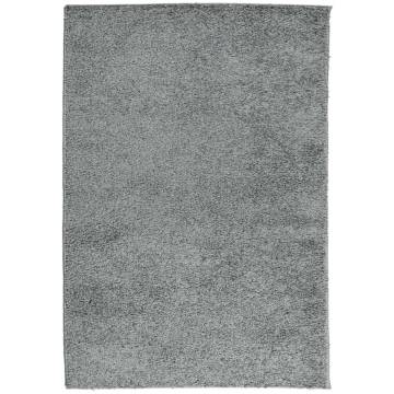 Shaggy Rug High Pile Modern Green 140x200 cm