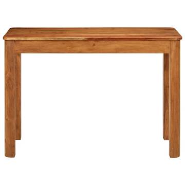 Dining Table 110x55x76 cm Solid Wood Acacia