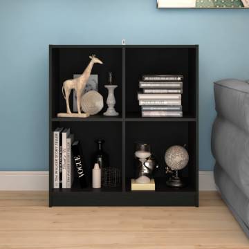 Sideboard Black 70x33x76 cm Solid Pinewood