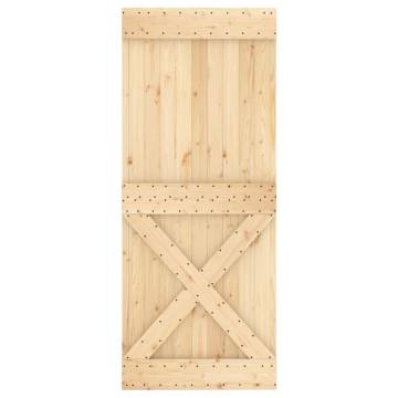 Door NARVIK 85x210 cm Solid Wood Pine