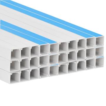 Cable Trunking Self-Adhesive 20x10 mm 30 m PVC