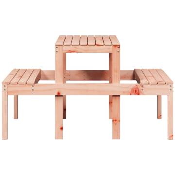 Picnic Table 110x134x75 cm Solid Wood Douglas