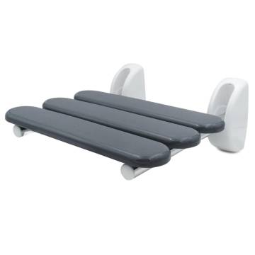 RIDDER Fold-Down Shower Seat Pro Grey