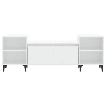 TV Cabinet White 160x35x55 cm Engineered Wood