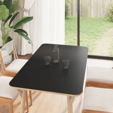 Furniture Stickers Self-Adhesive Matte Black 90x500 cm PVC