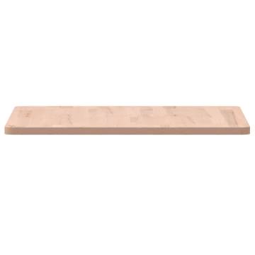 Table Top 50x50x1.5 cm Square Solid Wood Beech