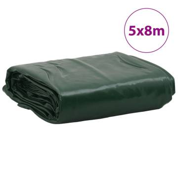 Tarpaulin Green 5x8 m 650 g/m²