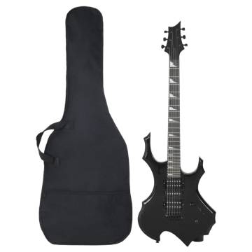 Electric Guitar for Beginner with Bag Black 4/4 39"