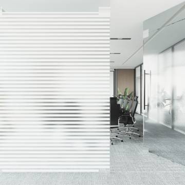 Window Films 4 pcs Frosted Blinds Pattern PVC