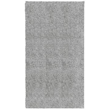 Shaggy Rug PAMPLONA High Pile Modern Grey 60x110 cm