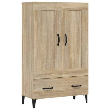 Highboard Sonoma Oak 70x31x115 cm Engineered Wood