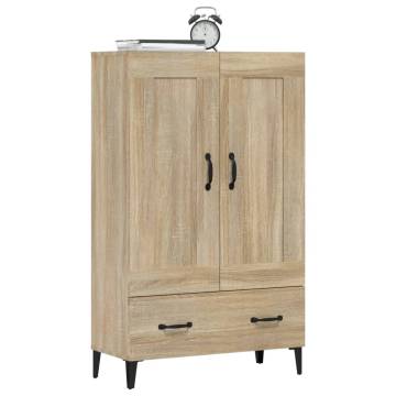 Highboard Sonoma Oak 70x31x115 cm Engineered Wood