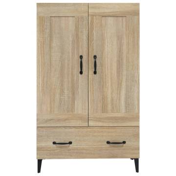 Highboard Sonoma Oak 70x31x115 cm Engineered Wood