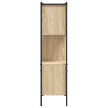 Bookcase Sonoma Oak 72x28x109 cm Engineered Wood