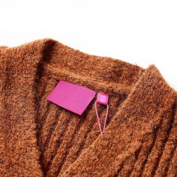 Kids' Cardigan Knitted Cognac 116