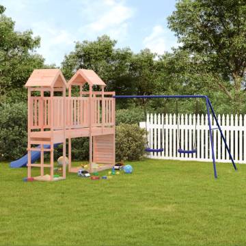 Outdoor Playset Solid Wood Douglas