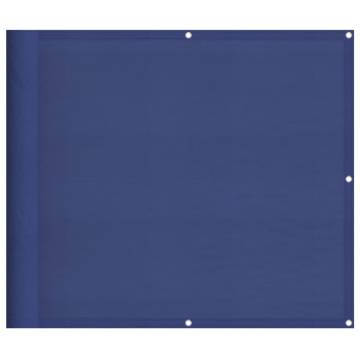 Balcony Screen Blue 90x1000 cm 100% Polyester Oxford