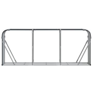 Log Holder Anthracite 234x45x100 cm Galvanised Steel