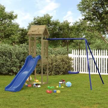 Outdoor Playset Impregnated Wood Pine