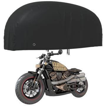 Motorcycle Cover Black 245x105x125 cm 210D Oxford