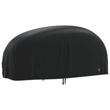 Motorcycle Cover Black 245x105x125 cm 210D Oxford