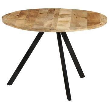 Dining Table 110x75 cm Solid Wood Mango