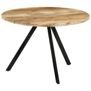 Dining Table 110x75 cm Solid Wood Mango