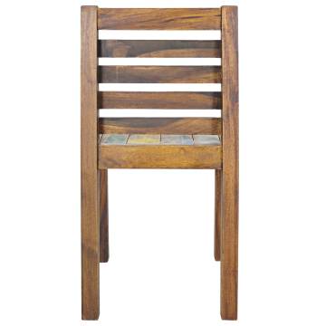 Dining Chairs 6 pcs Solid Reclaimed Wood