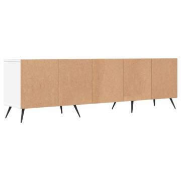 TV Cabinet White 150x30x44.5 cm Engineered Wood