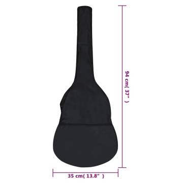 Guitar Bag for 3/4 Classical Guitar Black 94x35 cm Fabric