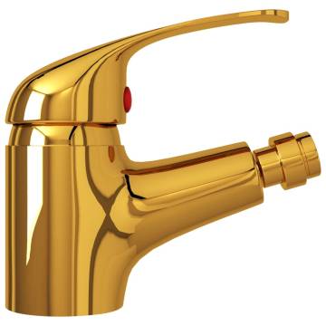 Bathroom Bidet Mixer Tap Gold 13x12 cm