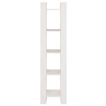 Book Cabinet/Room Divider White 41x35x160 cm Solid Wood Pine