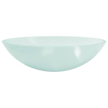 Basin Glass 50x37x14 cm Frosted