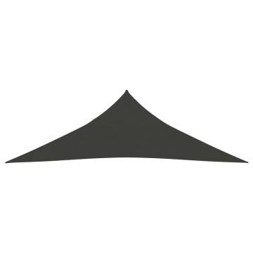 Sunshade Sail 160 g/m² Anthracite 3x3x3 m HDPE