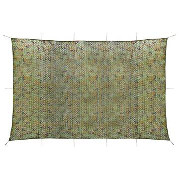 Camouflage Net with Storage Bag 5x7 m Green