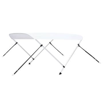 2 Bow Bimini Top White 180x130x110 cm