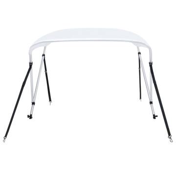 2 Bow Bimini Top White 180x130x110 cm