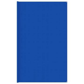 Tent Carpet 400x500 cm Blue HDPE